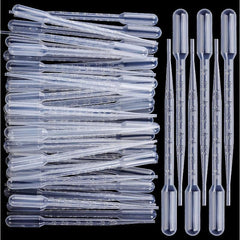 100pcs 1 2 3ml Transfer Pipettes Eye Dropper Disposable Liquid Droppers