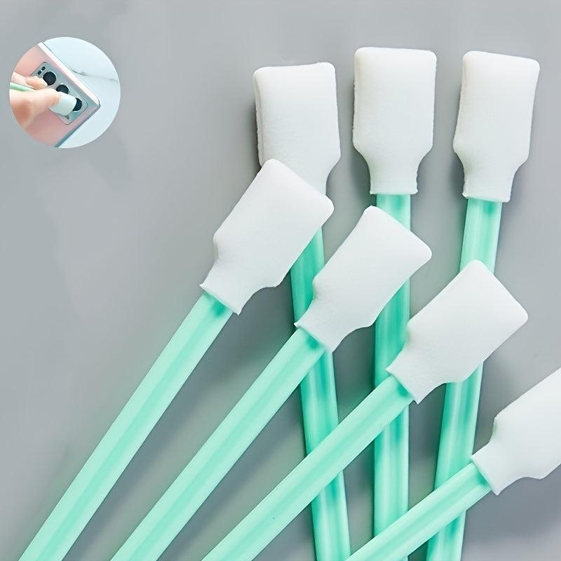 50pcs Industrial Dust Purification Cotton Swabs Inkjet Printer Head Cleaning