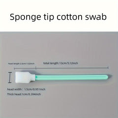 50pcs Industrial Dust Purification Cotton Swabs Inkjet Printer Head Cleaning