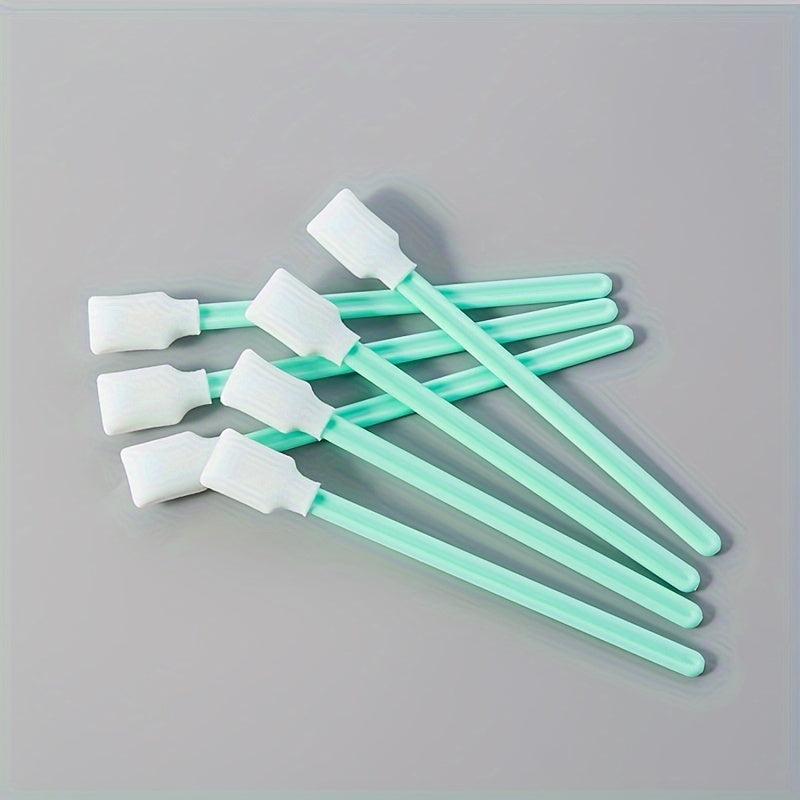 50pcs Industrial Dust Purification Cotton Swabs Inkjet Printer Head Cleaning