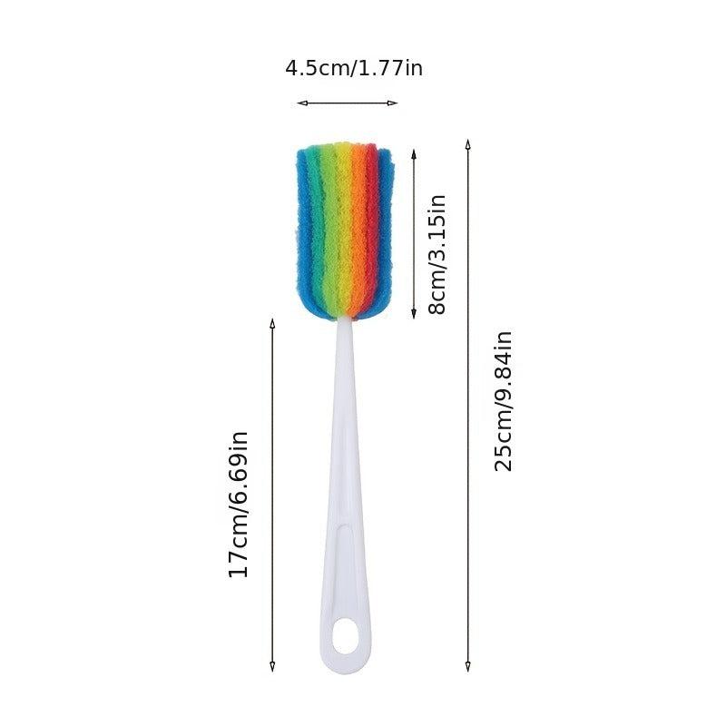 Bottle Brush Tumblers Cleaning Brushes with Grip for Shaker Bottle Coffee Mug