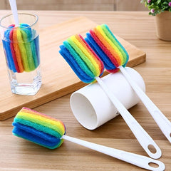Bottle Brush Tumblers Cleaning Brushes with Grip for Shaker Bottle Coffee Mug