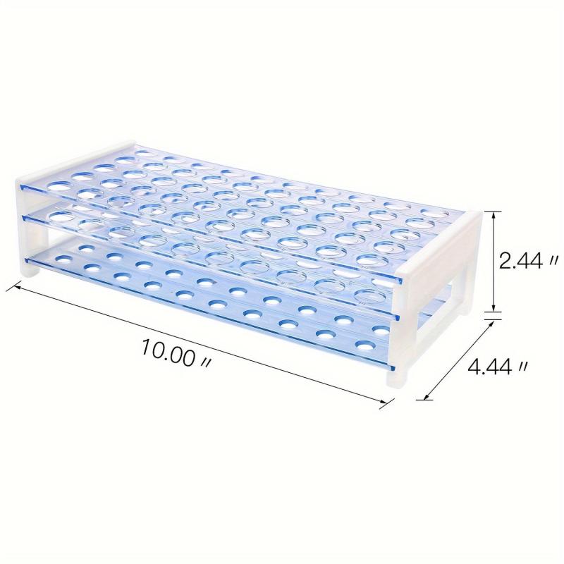 50 Holes Plastic Test Tube Rack For 13mm 16mm Tubes