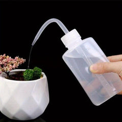 6pcs Lab Squeeze Bottle 250ml Curved Mouth Drip Pot Watering Bottle