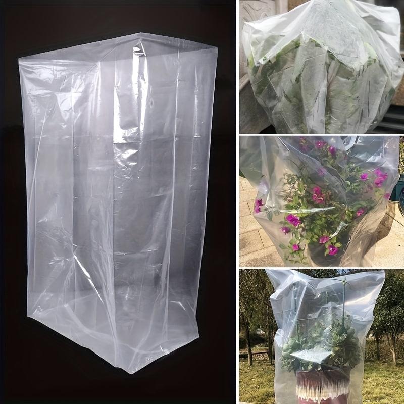 Plant Protection Film Sleeves 109x80cm Winter Clear Plant Freeze Bags