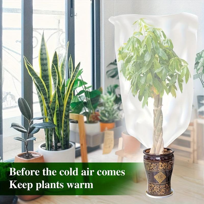 Plant Protection Film Sleeves 109x80cm Winter Clear Plant Freeze Bags