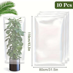 Plant Protection Film Sleeves 109x80cm Winter Clear Plant Freeze Bags