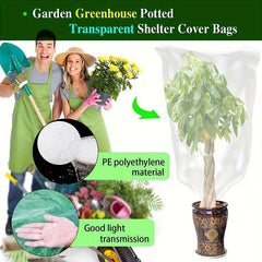Plant Protection Film Sleeves 109x80cm Winter Clear Plant Freeze Bags