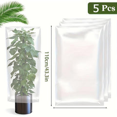 Plant Protection Film Sleeves 109x80cm Winter Clear Plant Freeze Bags