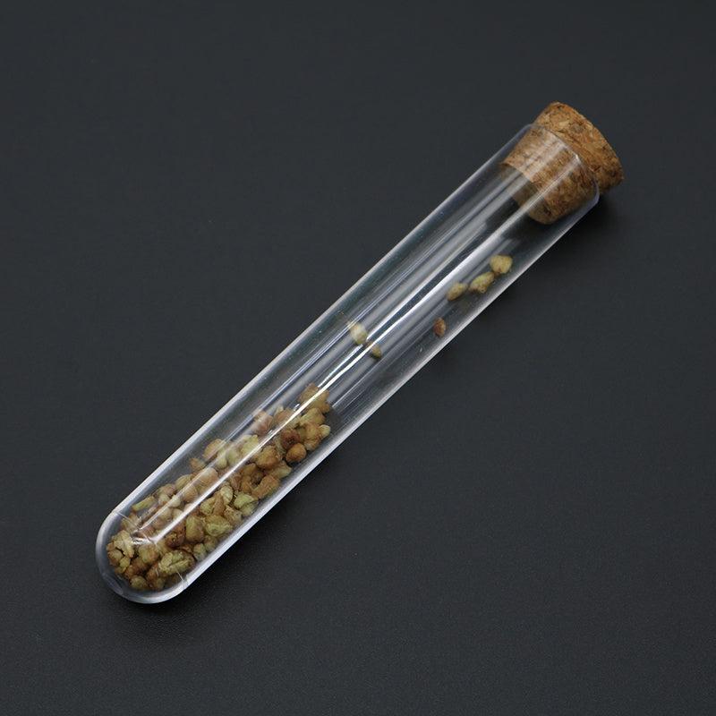 10pcs 18x105mm Plastic Test Tube Vial Cork Stopper