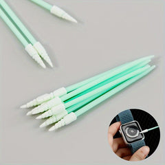 100Pcs Foam Cleaning Swab Sticks for Inkjet Printer Camera Optical Lens