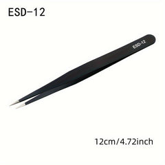 9pcs Industrial Tweezers Precision Repair Tool Set for Small Models