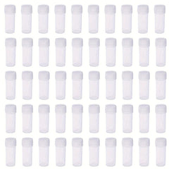 30pcs 5ml Plastic Sample Vials Storage Containers Test Tubes for Laboratory Use