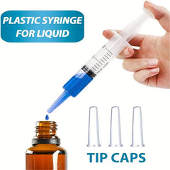3pcs 20ml Syringe For Liquid Oral Scientific Laboratory Measurement Dispensing