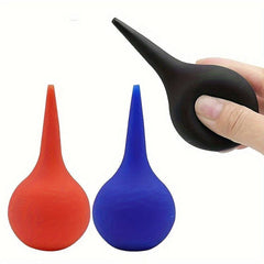 2pcs Rubber Ear Wash Ball Dust Blower for Skin Dust Removal