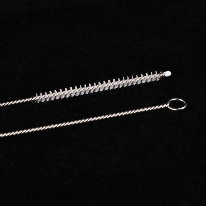 2pcs Metal Strip Cleaning Strip Pipe With Brush