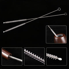 2pcs Metal Strip Cleaning Strip Pipe With Brush