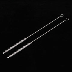 2pcs Metal Strip Cleaning Strip Pipe With Brush
