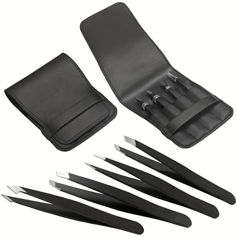 1pc Stainless Steel Eyebrow Clip Pluck Eyebrow Tweezers