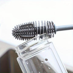 2pcs Long Handle Silicone Brush Household Cup Brush Cleaning Brush
