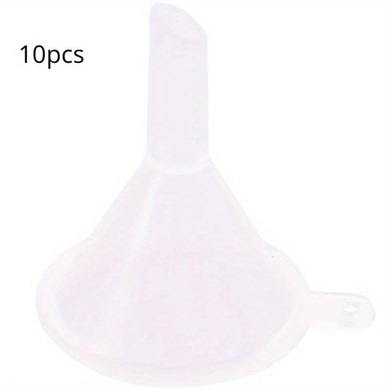 Mini Plastic Funnel Small Mouth Liquid Funnels Laboratory Supplies Tools