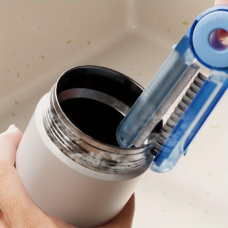 Cup Brush for Cleaning Beaker Cup Lid Water Bottle Mouth