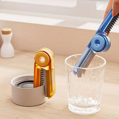 Cup Brush for Cleaning Beaker Cup Lid Water Bottle Mouth