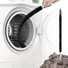 Complete Dryer Vent Cleaning Kit - Lint Brush, Trap Cleaner & Flexible Brush