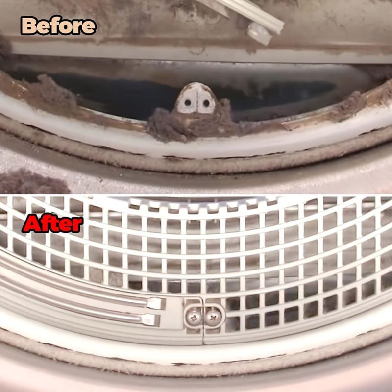 Complete Dryer Vent Cleaning Kit - Lint Brush, Trap Cleaner & Flexible Brush