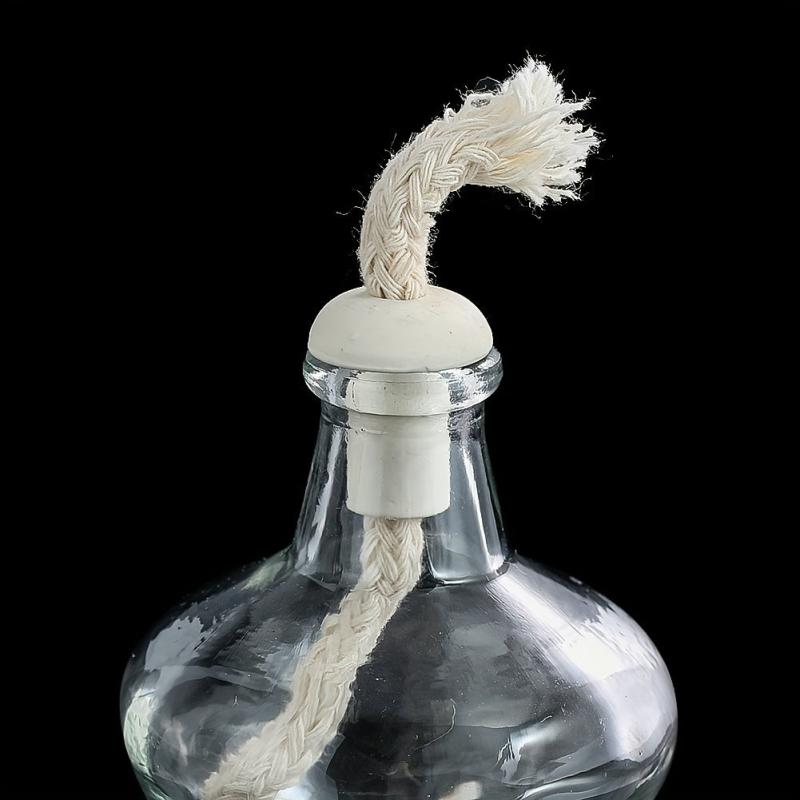 1pc 60ml Glass Alcohol Lamp Cup Thickened Alcohol Lamps Heat Laboratory Supplies
