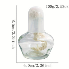 1pc 60ml Glass Alcohol Lamp Cup Thickened Alcohol Lamps Heat Laboratory Supplies