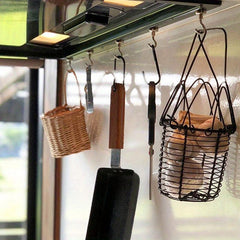 10pcs Strong Magnetic Hooks for Home Kitchen Bar Storage