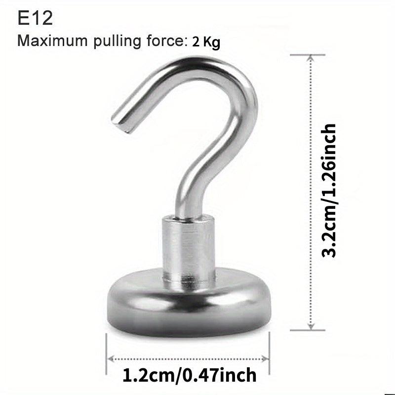 10pcs Strong Magnetic Hooks for Home Kitchen Bar Storage