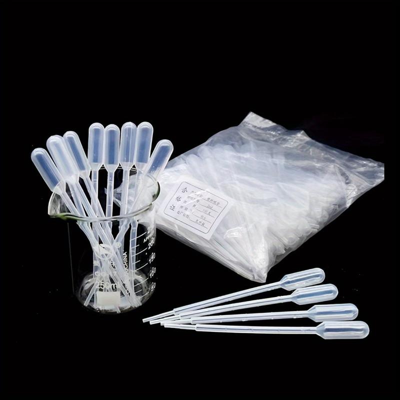 100pcs 2ml Disposable Transfer Pipettes - Science Lab DIY Art