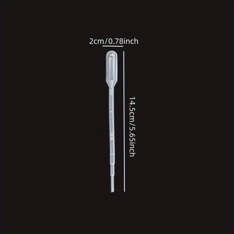 100pcs 2ml Disposable Transfer Pipettes - Science Lab DIY Art
