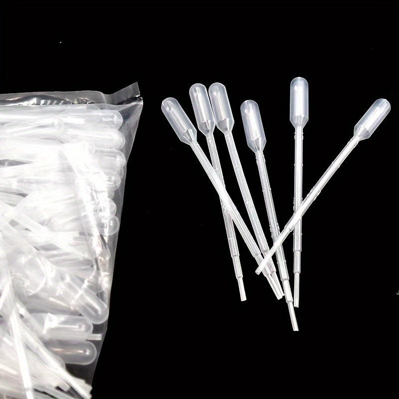 100pcs 2ml Disposable Transfer Pipettes - Science Lab DIY Art