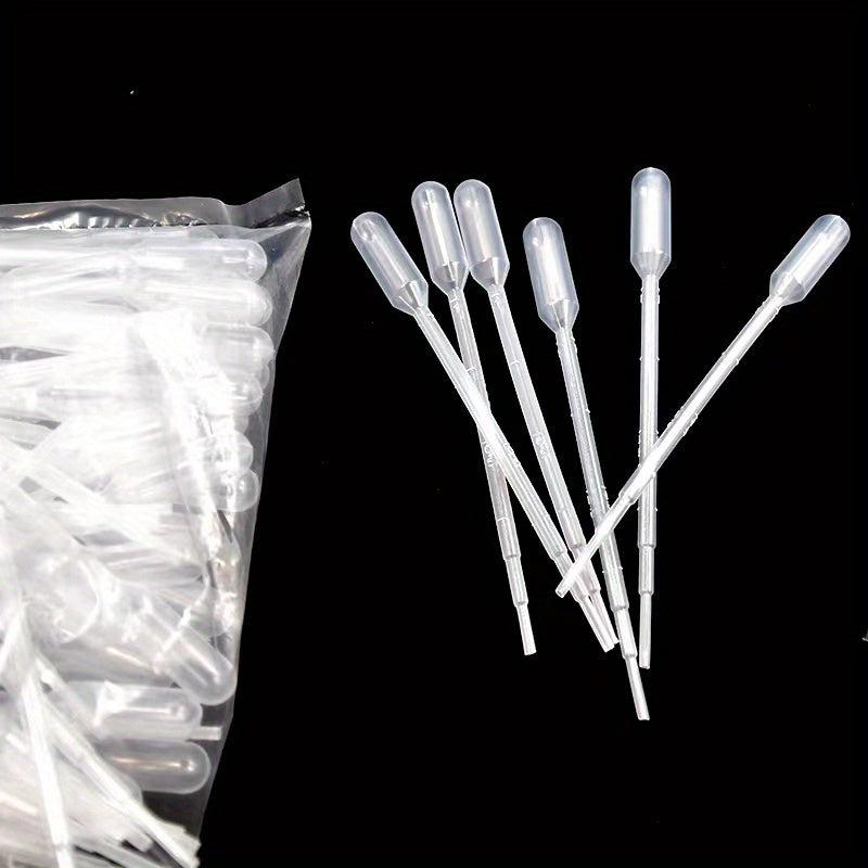 100pcs 2ml Disposable Transfer Pipettes - Science Lab DIY Art