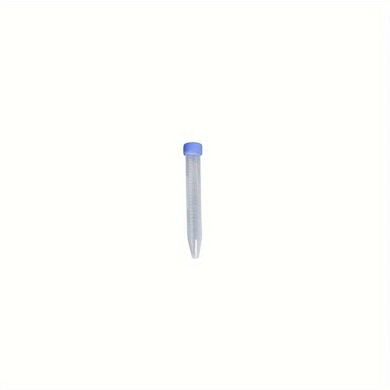 Disposable Centrifuge Tubes w/ Caps, Conical Bottom, 15mL, Pack of 50