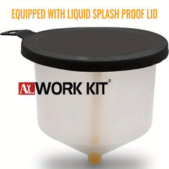 19pcs No Spill Coolant Funnel Kit & Round Kitchen Funnel