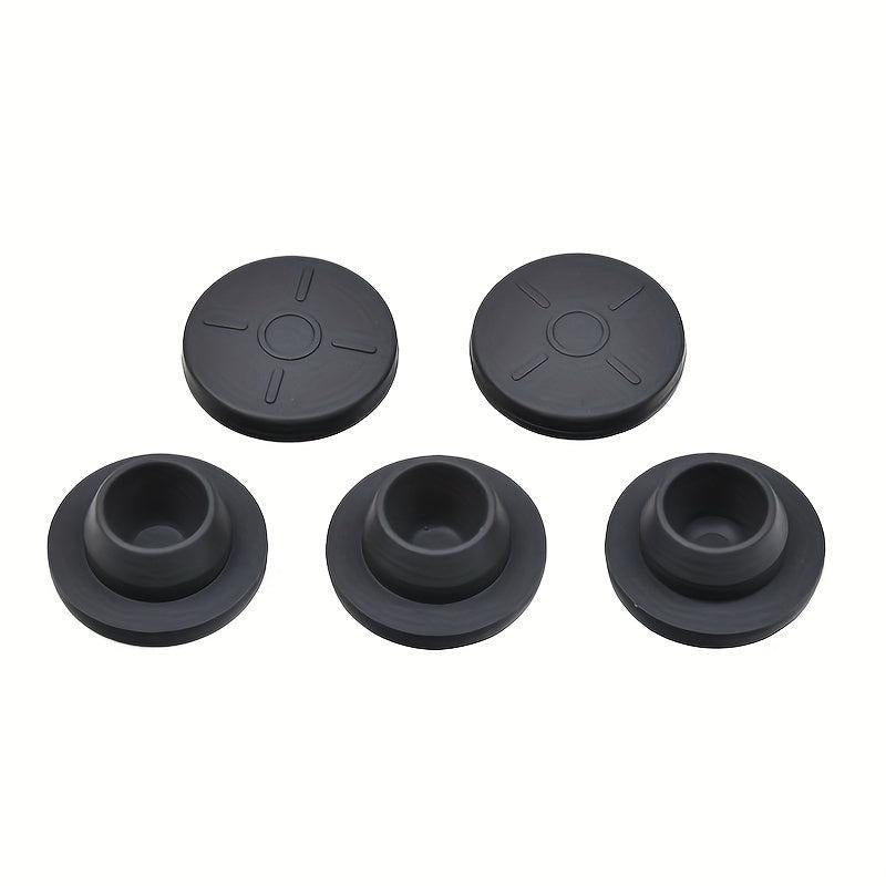 100pcs 19mm Rubber Stoppers Self Healing Injection Ports Jar Inoculation