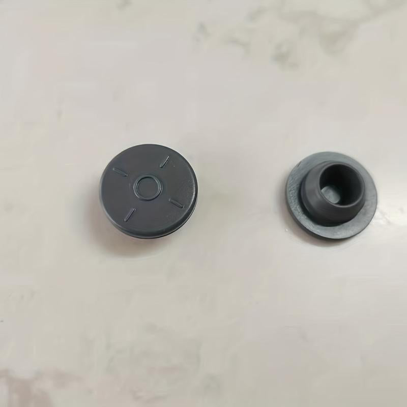 100pcs 19mm Rubber Stoppers Self Healing Injection Ports Jar Inoculation