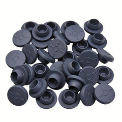 100pcs 19mm Rubber Stoppers Self Healing Injection Ports Jar Inoculation