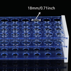 Plastic Test Tube Stand Bracket Rack 40 50 Holes Lab Supplies