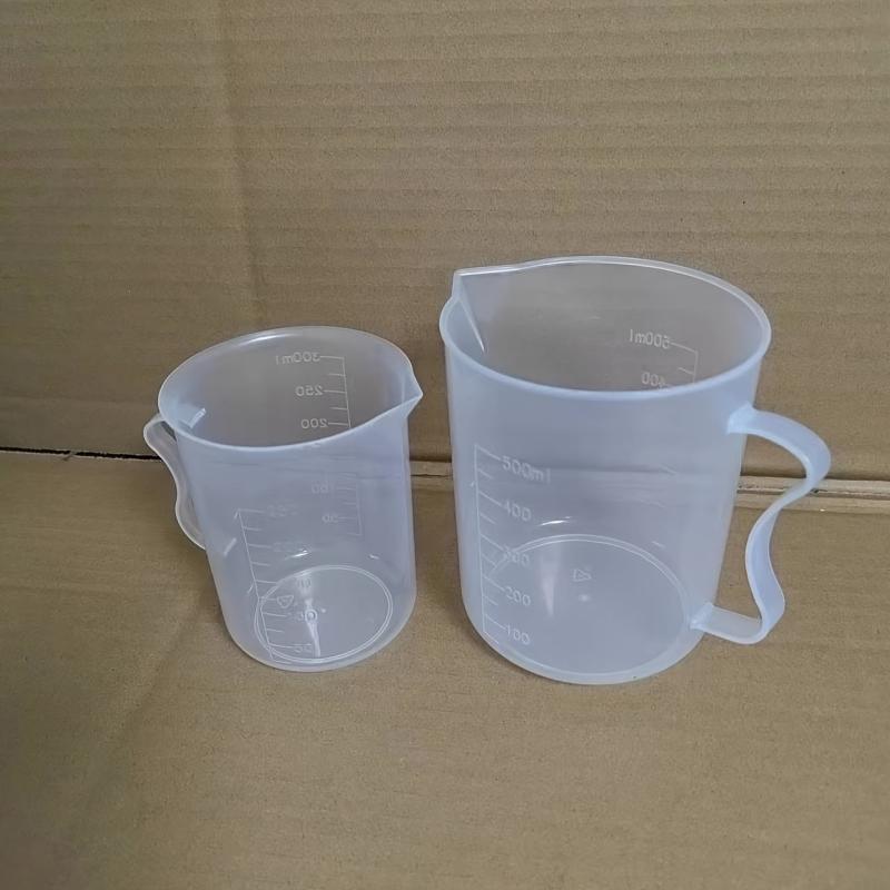 10pcs Handle Measuring Cup Set Lab Equipment Chemical Reagents