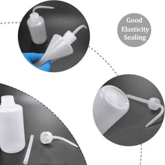 Wash Bottle 250ml 8oz Economy Plastic Squeeze Washing Bottle