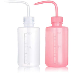 Wash Bottle 250ml 8oz Economy Plastic Squeeze Washing Bottle