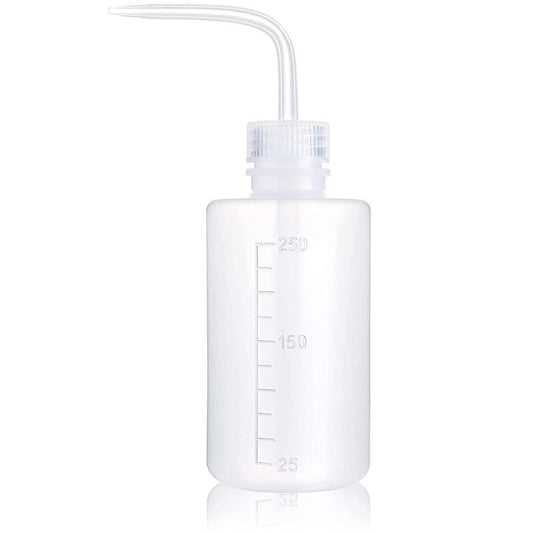 Wash Bottle 250ml 8oz Economy Plastic Squeeze Washing Bottle