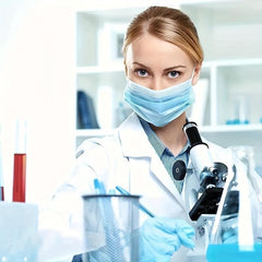Clear Double-Sided Lab Graduated Cylinder Set with Brush Dropper