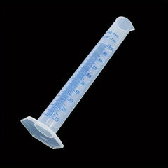 Clear Double-Sided Lab Graduated Cylinder Set with Brush Dropper