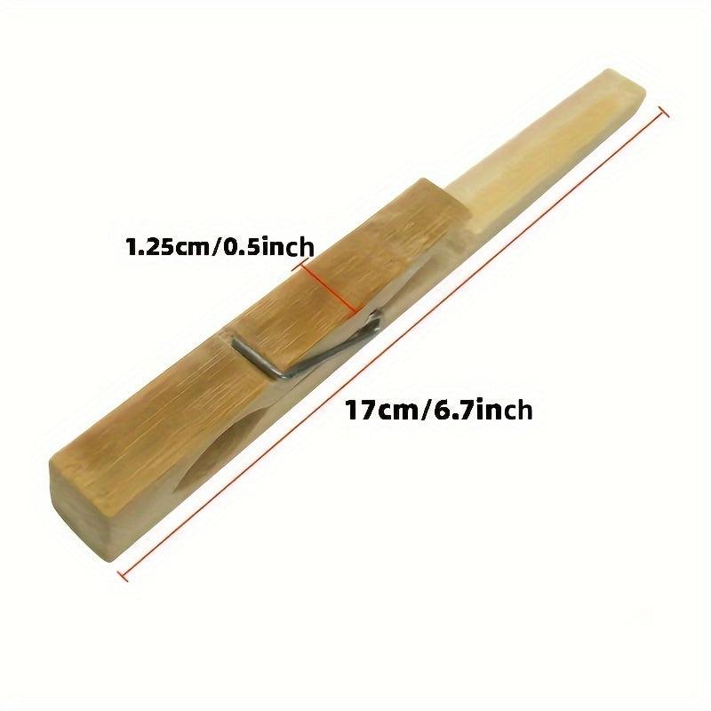 2pcs Test Tube Clips Glass Test Tube Wooden Chemistry Experiment Equipment